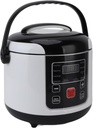 ZJchao Rice Cooker, Small Mini Rice Cooker Mini with 24V 200W 2L Multifunctional Portable Small Travel with Inner Pot Steam Basket for Car Grains Oats