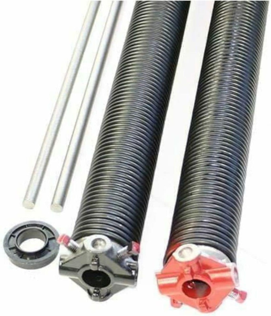 Pair of 234 X 1 3/4" X 27" - 38" Garage Door Torsion Springs with Winding Bars (27.75)