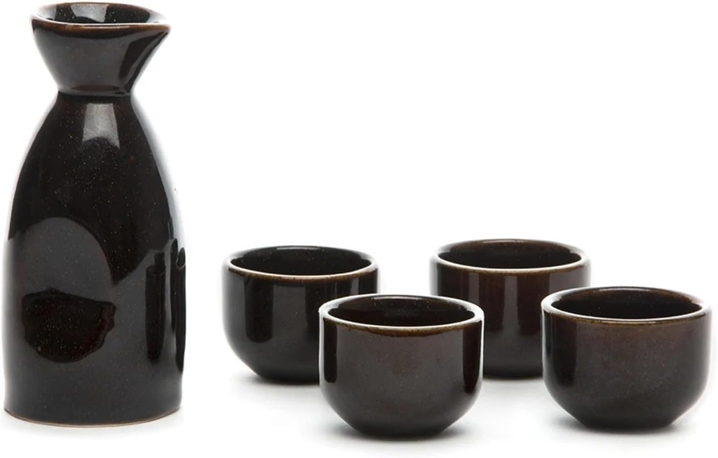 Pottery Sake Pot Sake Cups Handmade Wine Set Handpainted Ceramics Chinese Tea Pot Set Porcelain Sake Cup Set