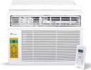 Senville 10,000 BTU Window Air Conditioner, Cools Up to 450 Sq. Ft., Easy to Use, Washable Filter