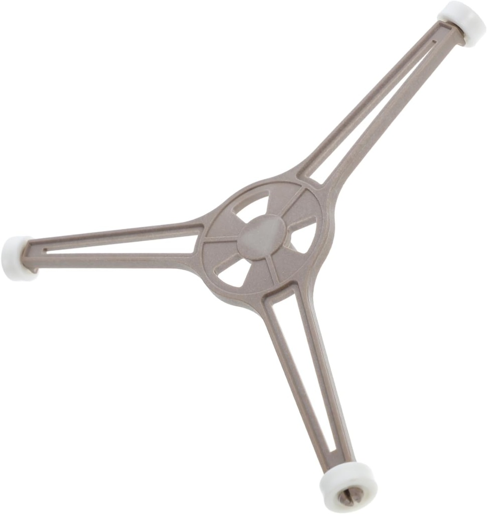 Triple Arm Rotating Microwave Turntable Support Stand for Even Heating Oven Holder Height for Glass Plates