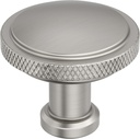 Amerock Faraday 1-1/4 inch (32mm) Diameter Satin Nickel Cabinet Knob, BP37740G10