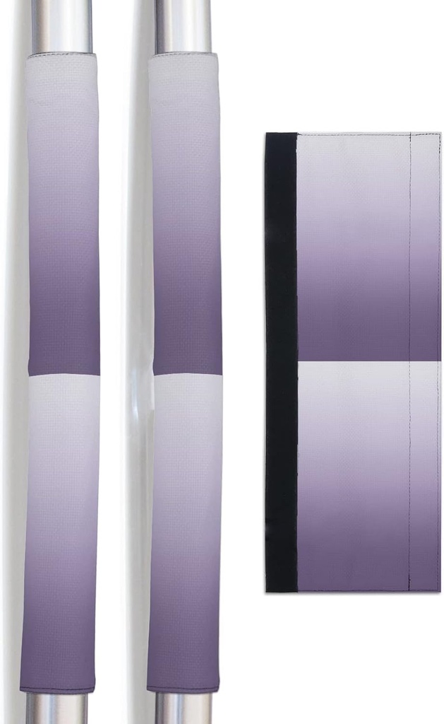 Refrigerator Door Handle Cover Purple Ombre Dishwasher Microwave Oven Fridge Stove Handles Gradient Gradual Color Fridge Protector Kitchen Appliance Decor Set of 2