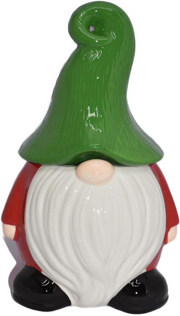 Generic 11"" Christmas Santa Gnome Kitchen Ceramic Canister Cookie Jar