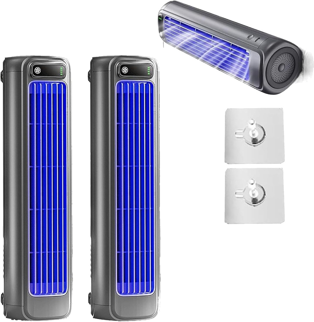 Mamolys Cooling Ace, Pubyfun Cooling Ace, Brizaac Air Conditioner, Beat The Scorching Heat & Humidity — Instantly, Desktop for Bedroom/Office/Kitchen/Bathroom (1+1)