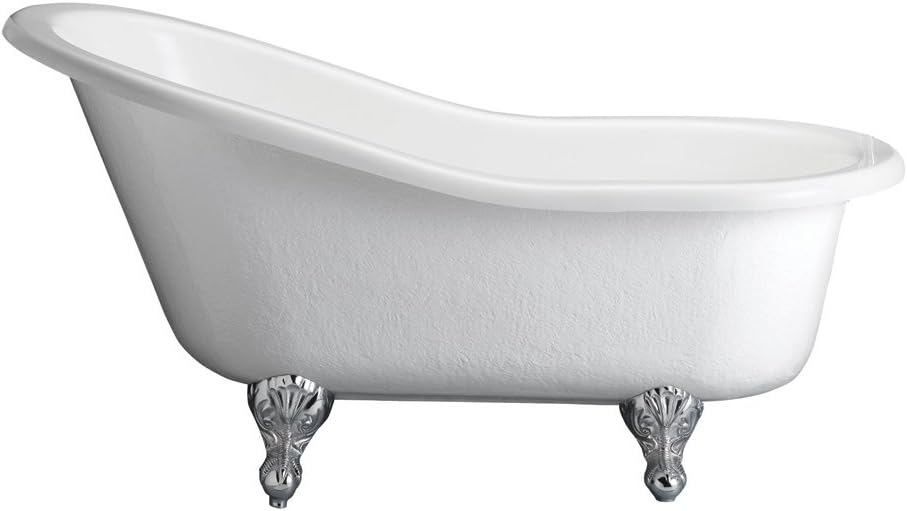 BarclayEstelle Acrylic Slipper Tub WH