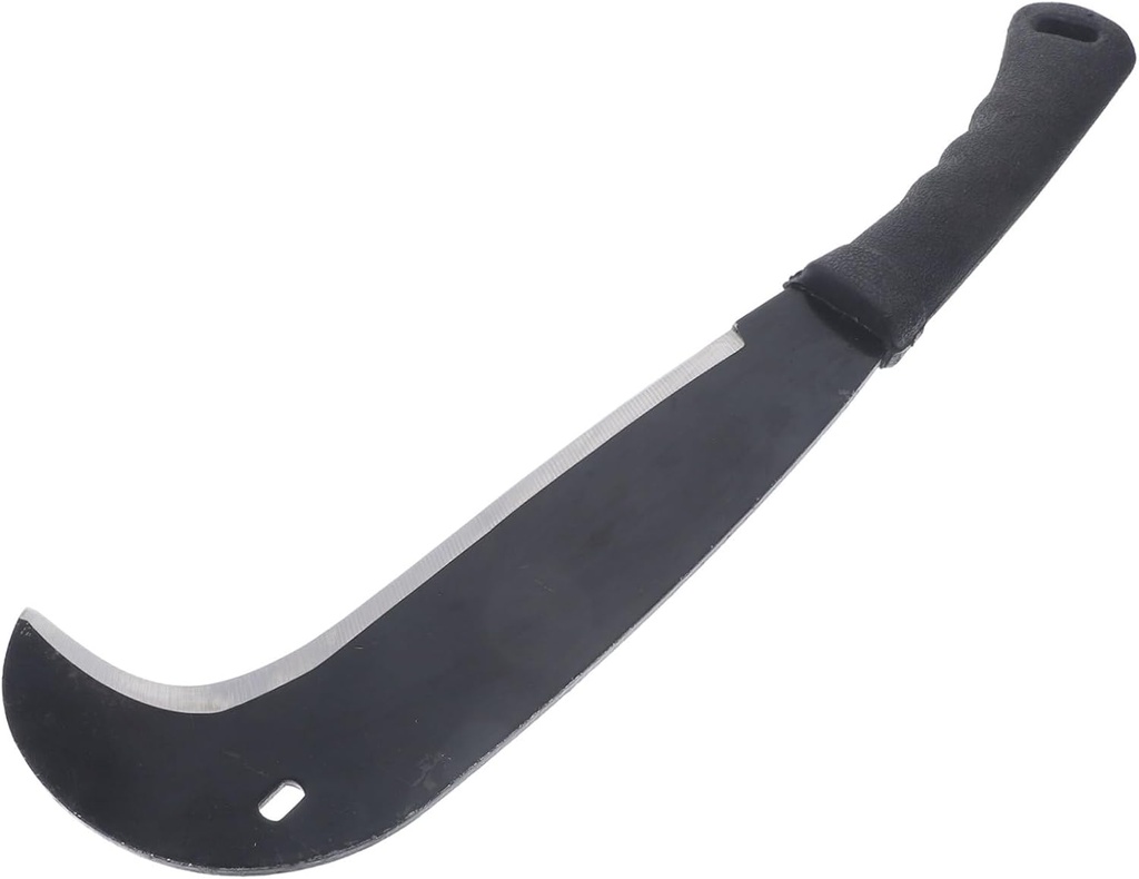 Yardwe 1pc Effortless Agricultural Reaping Hook Rustproof Hand for Gardening Mowing Portable Hooks Golden Finish