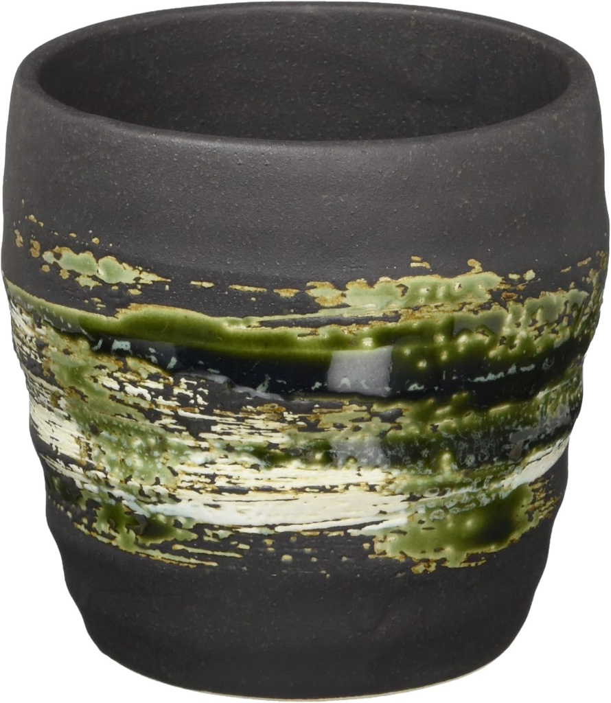 (TV Series Crafts (yamasita Craft) Black Basting Plenty Soju Cup Mini 8.2 × 8.2 × 8 cm 270cc 11320180