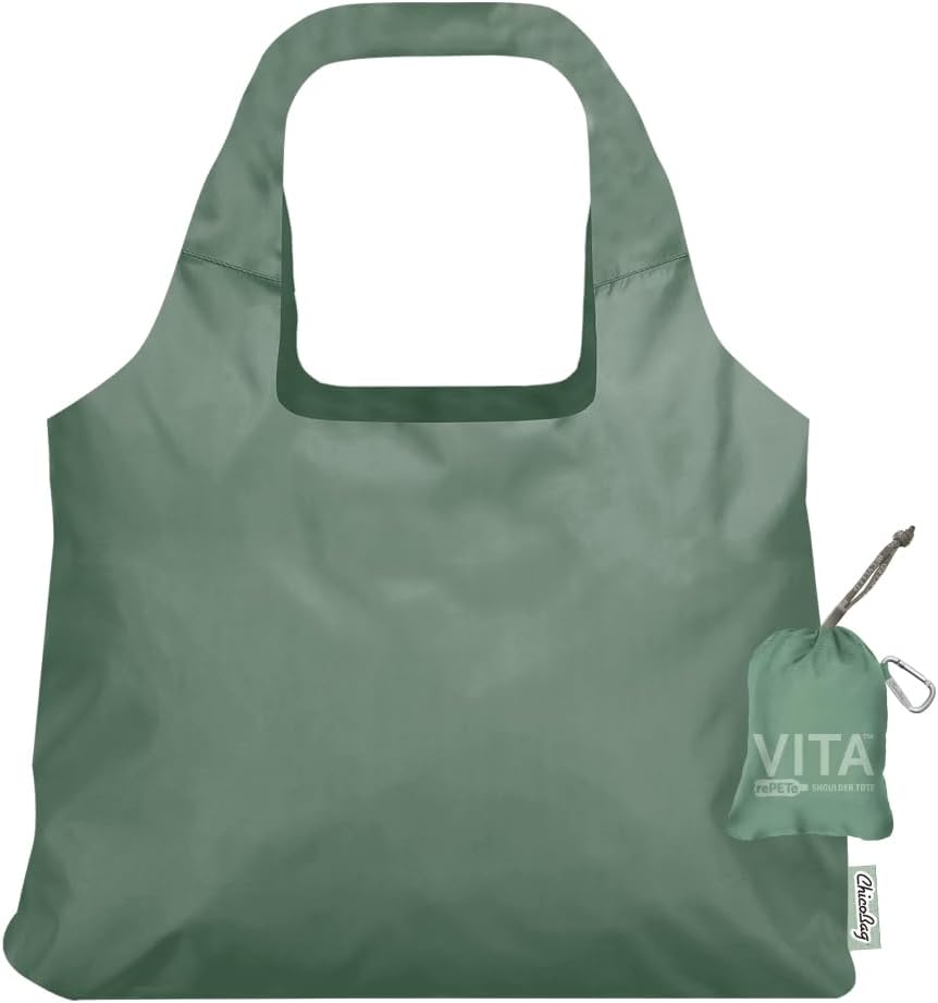 ChicoBag Vita rePETe + Refine | Eco-friendly Reusable Shoulder Tote