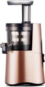 Hurom H-AA Cold Press Juicer Machine, Easy to Clean Masticating Slow Juicer, Coarse Strainer, Adjustable Lever, Minimal Juice Pulp, High Nutrient Extraction (Rose Gold)