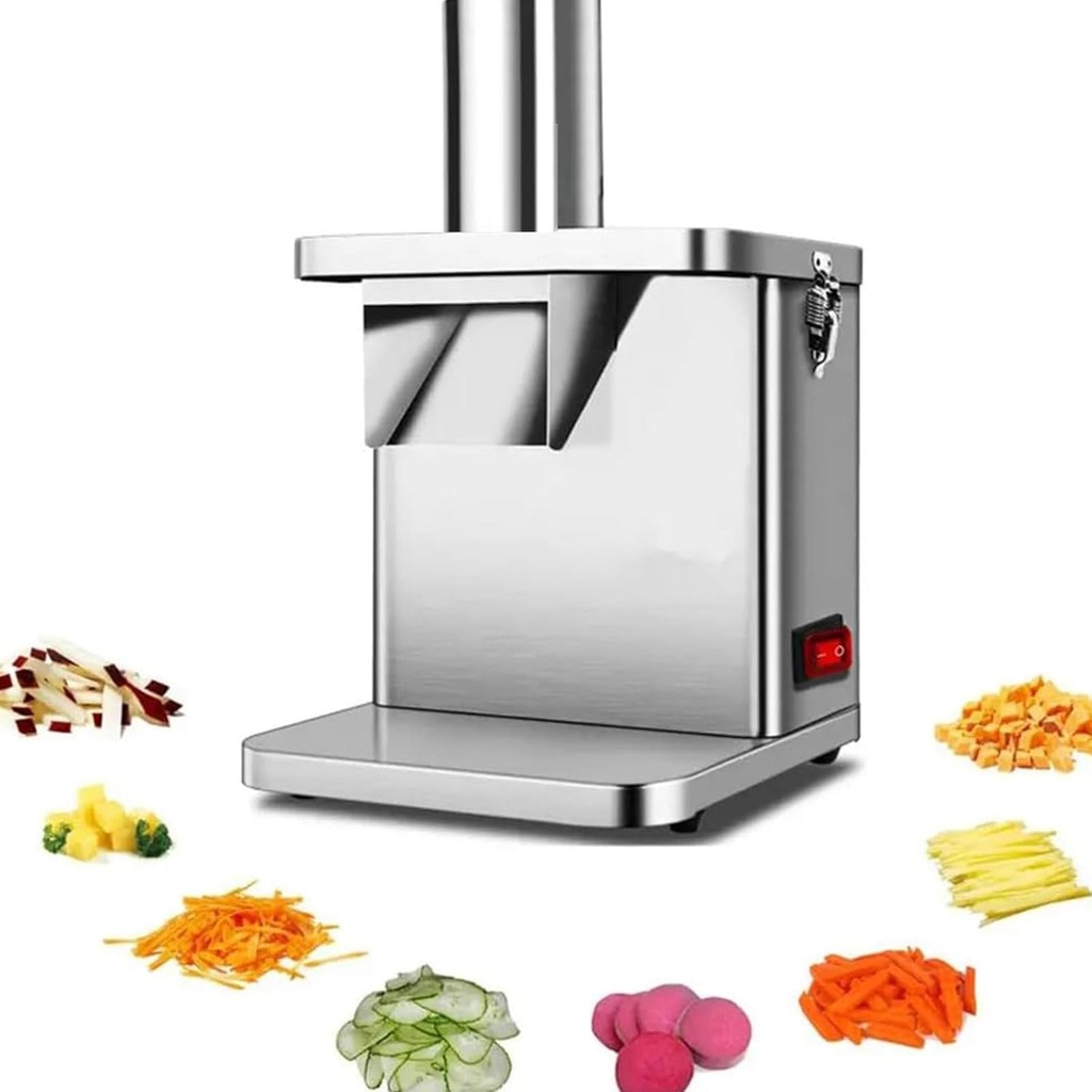 Food Processor Multifunctional, Electric Vegetable Choppers and Dicers, Improve Work Efficiency, for Onions Pota,10mm