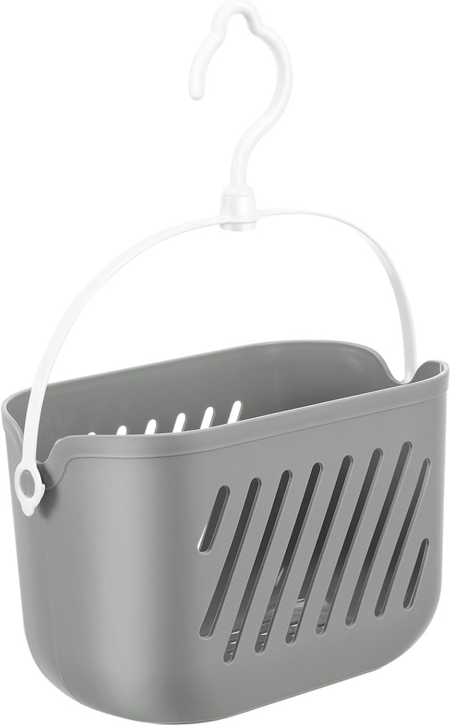 Shower Organizer Hanging Shower Baskets Wall-mounted Storage Basket No Drilling Required for Kitchen Bathroom Toilets