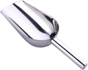 Cabilock Stainless Steel Ice Scoop Ice Cube Scooper for Freezer Comfortable Grip Resistant Easy to Use Kitchen Tool for