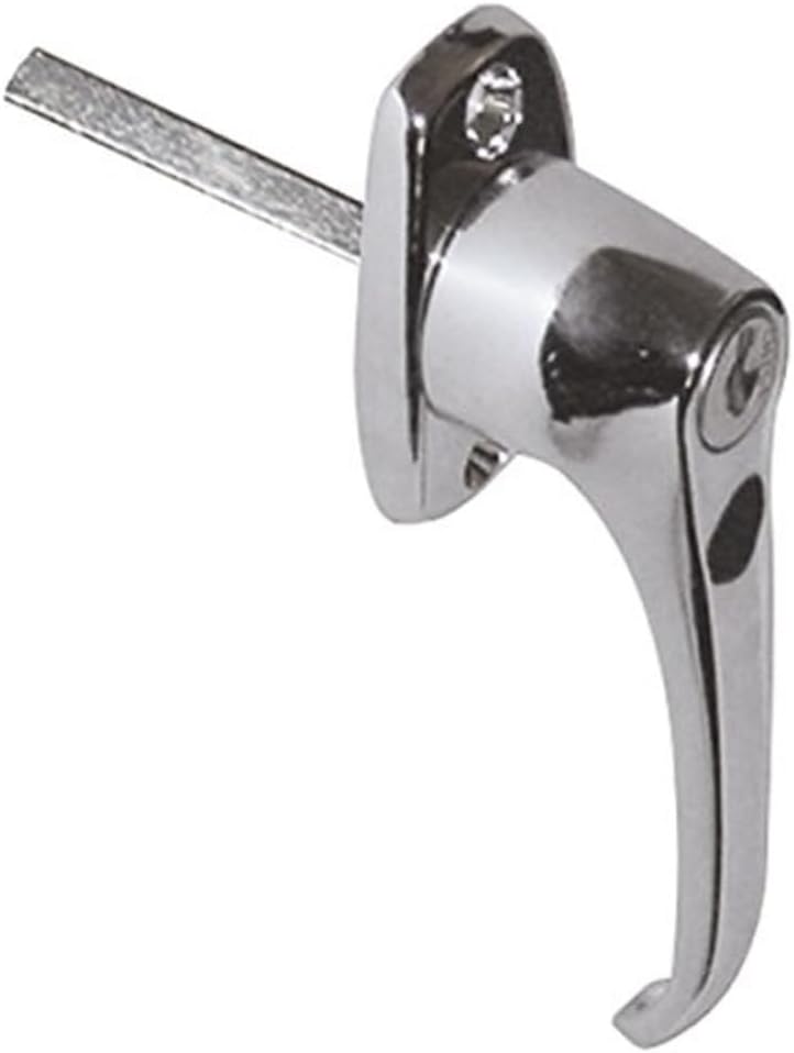 (L-201 Bright Chrome Chrome Locking L-Handle