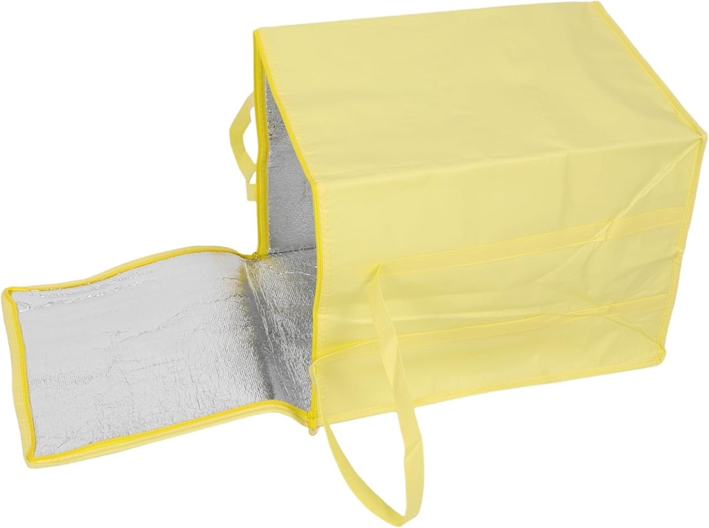 Insulated Food Bag Cake Carrier Reinforced Handles Portable Thermal Bag for Cold Storage