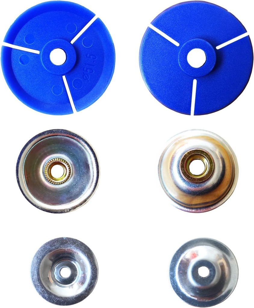 Two sets of sausage caulk gun press pads，Sausage filling gun accessories,caulk tube adapters (2 pieces)