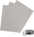 150 X 120mm 3 Pack Waveguide Cover Mica Plates Sheets, Universal Mica Sheet for Microwave Oven, Free Cutting According to The Required Size for Universal Microwave Oven Repairing Part