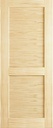 Classic Louver/Louver Passage Door, Unfinished, 32" x 80" x 1.375"