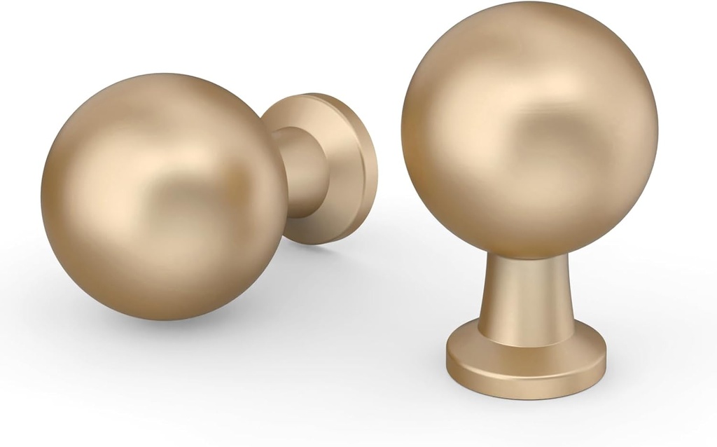 10 Pack Kitchen Cabinet Knobs Champagne Bronze Dresser Drawer Knobs Kitchen Cabinet Hardware for Dresser Drawers