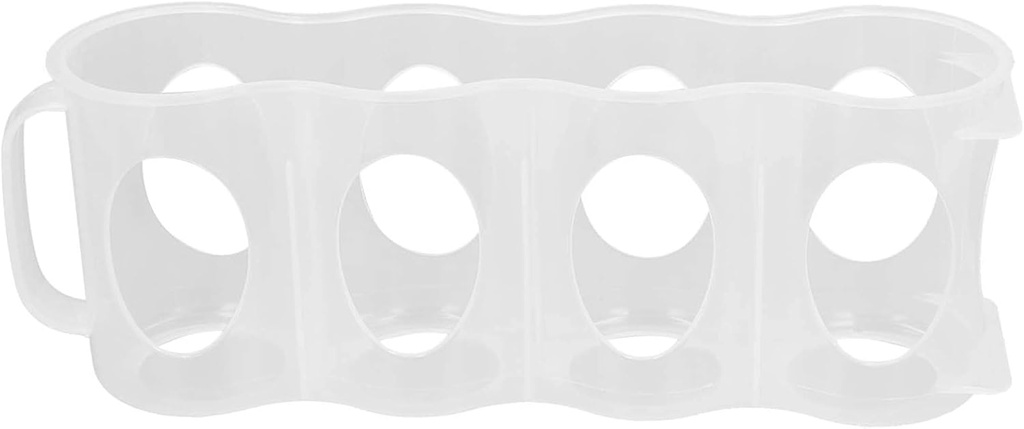 ZJchao Can Organizer For Pantry, Transparent Reusable Can Storage Organizer With Handle For Soup Cans Drink Storage Refrigerator Cabinet