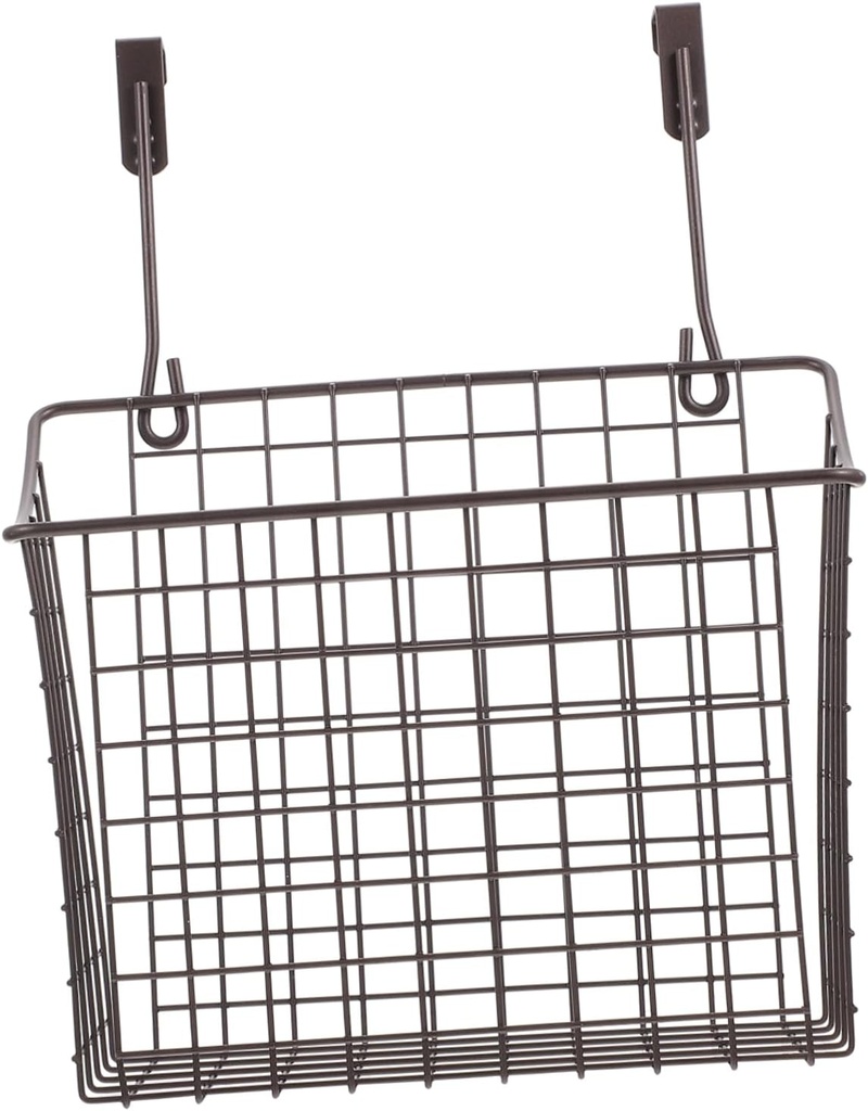 Cabinet Door Hanging Basket Kitchen Storage Organizers Iron Wire Fruit Basket Home Storage