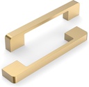 10 Pack 5 Inch(128mm) Kitchen Cabinet Handles Champagne Bronze Cabinet Pulls Kitchen Cabinet Hardware Gold Drawer Pulls for Cupboard Wardrobe