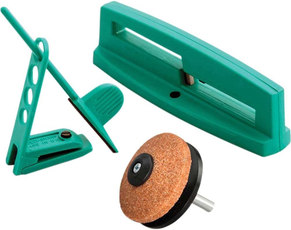 Bosmere Multi-Sharp R330 3-Piece Multi-Sharpening Tool Kit to Sharpen Pruners/Rotary Mower/Shears