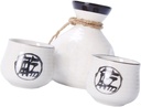 ABOOFAN 1Set Elegant Japanese Sake Pot and Cup Set Handheld Sake Bottle with Matching Cups for and Various Occasions Craftsmanship