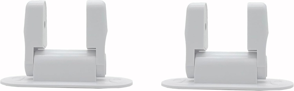 Child Safety Door Lever Lock, 2-Pack, White, Toddler-Proof Door Handle Protection