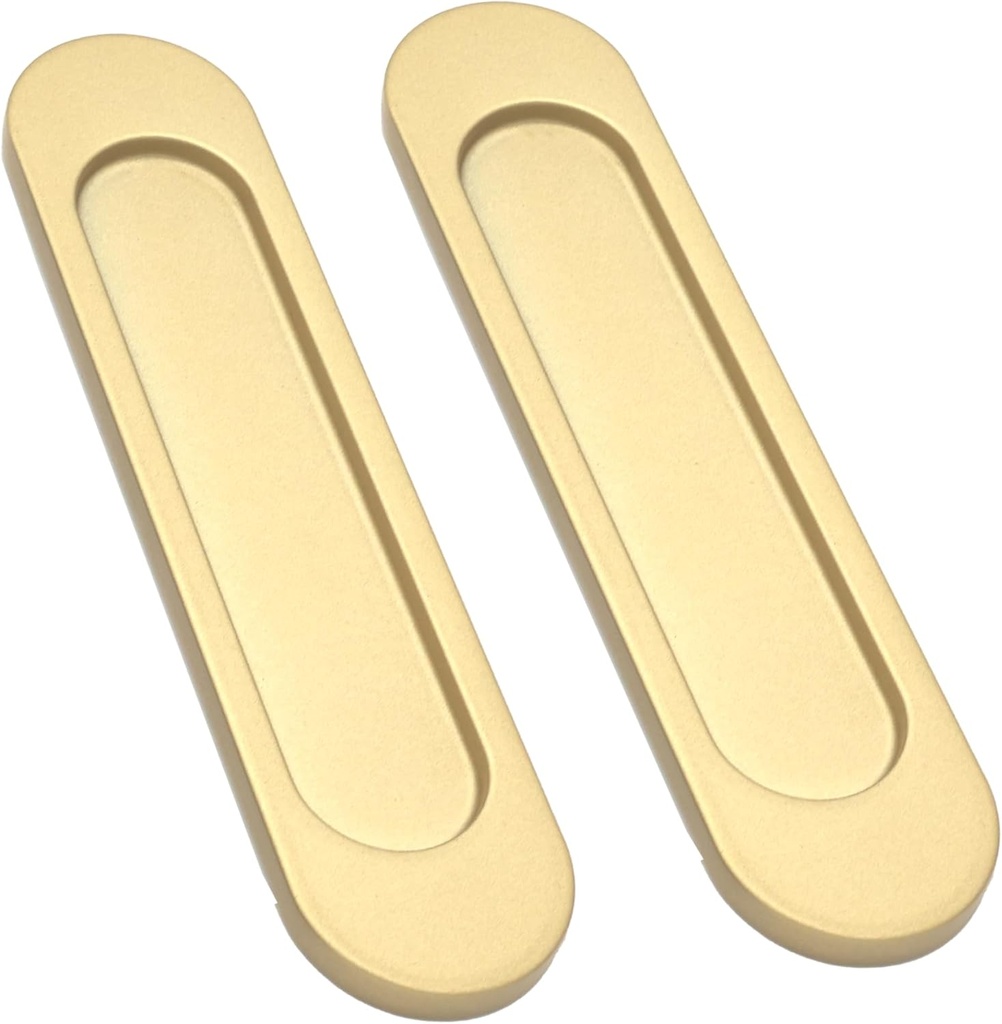 Self-Adhesive Pull Handles 2 Pack, Handle Helper for Kitchen Cabinet Knobs Drawer Window Sliding Closet Push Pull Helper Stick-on (Gold, 2 Pack)
