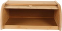 Bread Box Large Capacity Wooden Kitchen Food Container Household Storage Bin Organizer for Bread and Pantry Organization