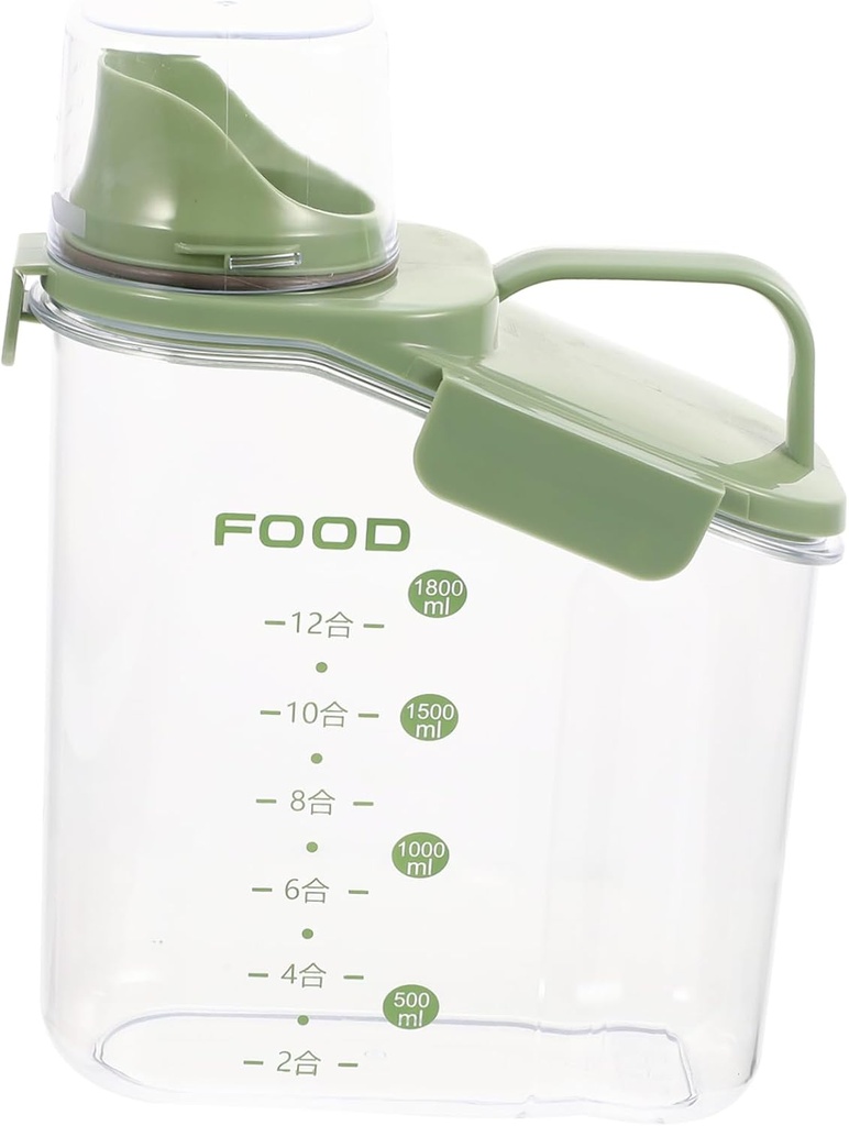 Large Capacity Food Storage Box Airtight Containers Lids Grain Storage Jars for Organizing Cereal