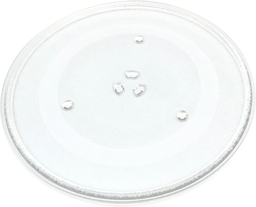 Microwave Glass Plate Compatible with Samsung Model Numbers ME18H704SFS/AA, ME18H704SFS/AC, ME18H704SFW, ME18H704SFW/AA
