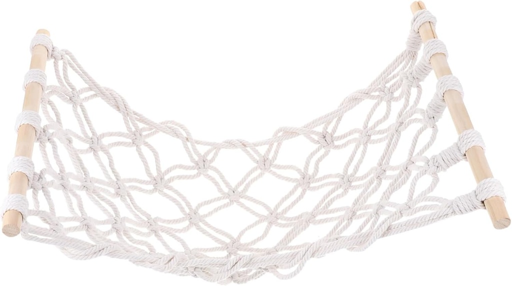 ABOOFAN Hanging Fruit Hammock Storage Bag Sturdy Woven Rope Vegetable Basket for Kitchen Decorative Net Bag for Home Accessory Modern