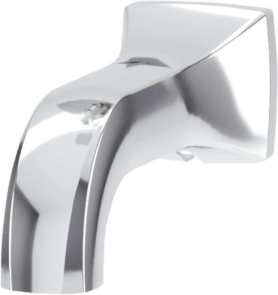 Symmons Oak Non-Diverter Tub Spout in Polished Chrome