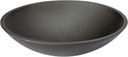 Eden Bath Matte Black Oval Glass Sink Bowl Bathroom Vessel Sink for Vanity Top