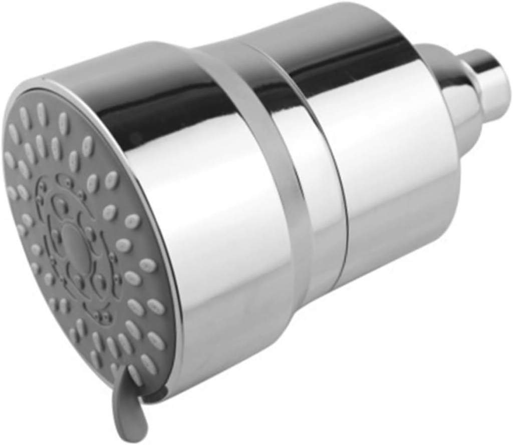 Shower Filter with High-Pressure Filtered Showerhead Metal and Abs Construction Adjustable Angle Shower Head Filter for Removing Chlorine and Impurities
