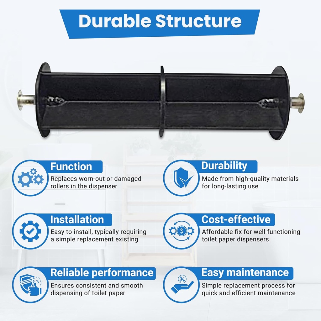 ASI R-004 Toilet Tissue Roller Spindle New