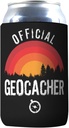 1 Pack - Official Geocacher Drink Cooler Sleeve