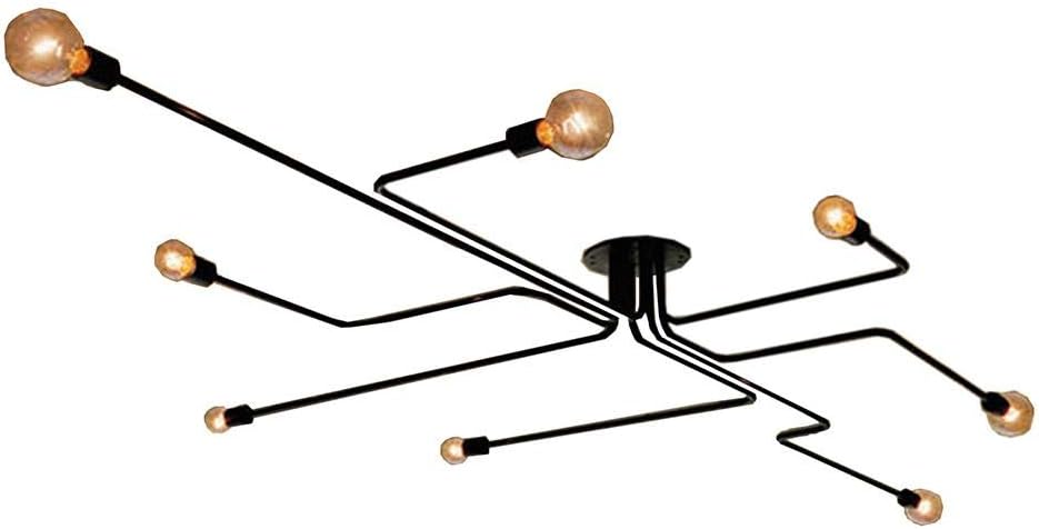 Warehouse of Tiffany 8-Light 45-Inch Circuit Board Flush Mount LD4229