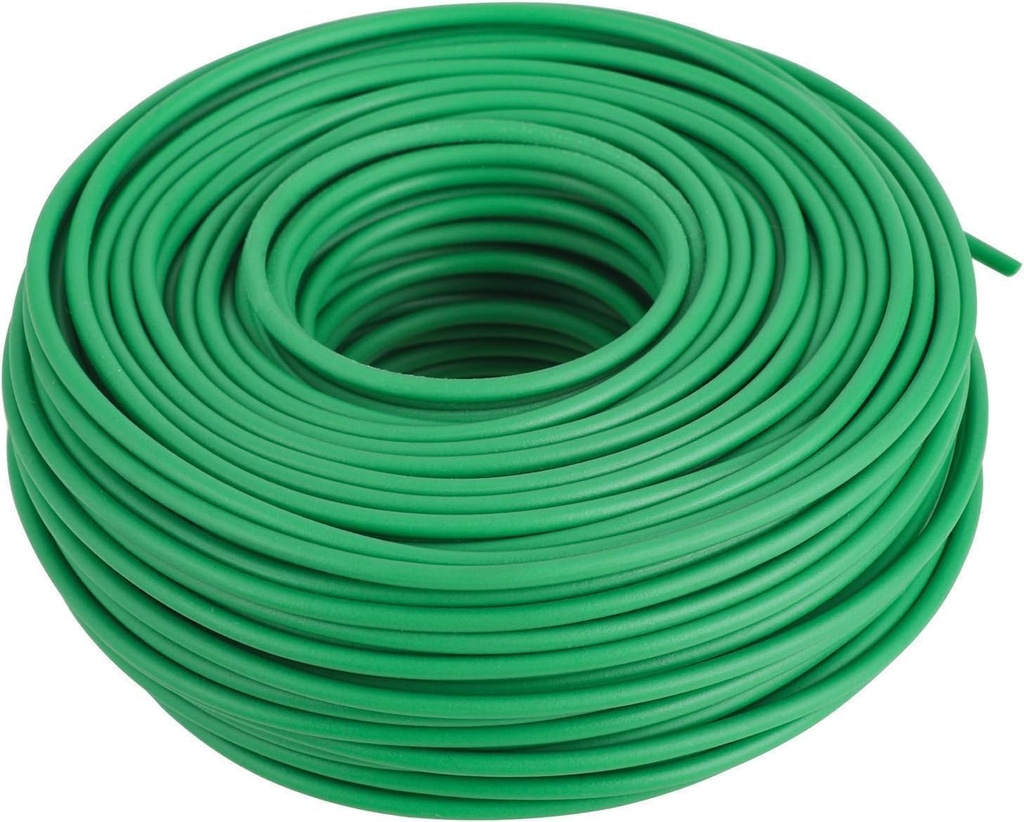 Soft Plant Ties 16.5Ft, Diameter 0.16"/4mm Green Plant Twist Garden Ties Gardening Supplies for Supporting Climbing Plants, Tomatoes, Vegetables, Fixing Garden Planting Branches Vines & Stems