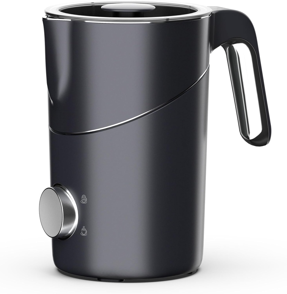 Electric Milk Frother, Milk Frother and Steamer, Milk Steamer, Automatic Warm and Cold Foam Maker for Coffee,Latte, Cappuccino, Macchiato, Hot Chocolate