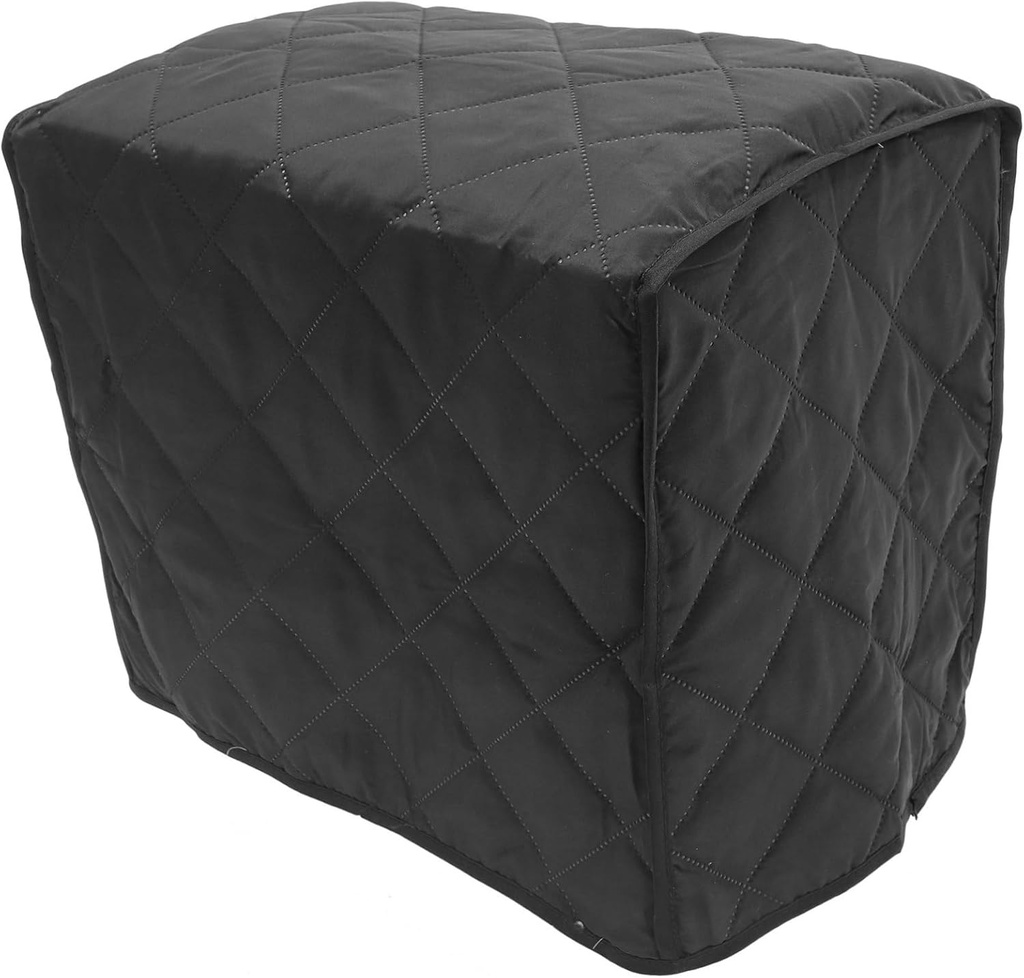 KICHOUSE Bread Maker and Toaster Cover Appliance Protector Reusable Kitchen Cover Black for Toasters and Bread Machines Easy to Clean Stain-resistant Design