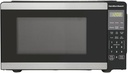 Hamiilton 0.9 Cu ft Countertop Microwave Oven, 900 Watts, Stainless Steel, New