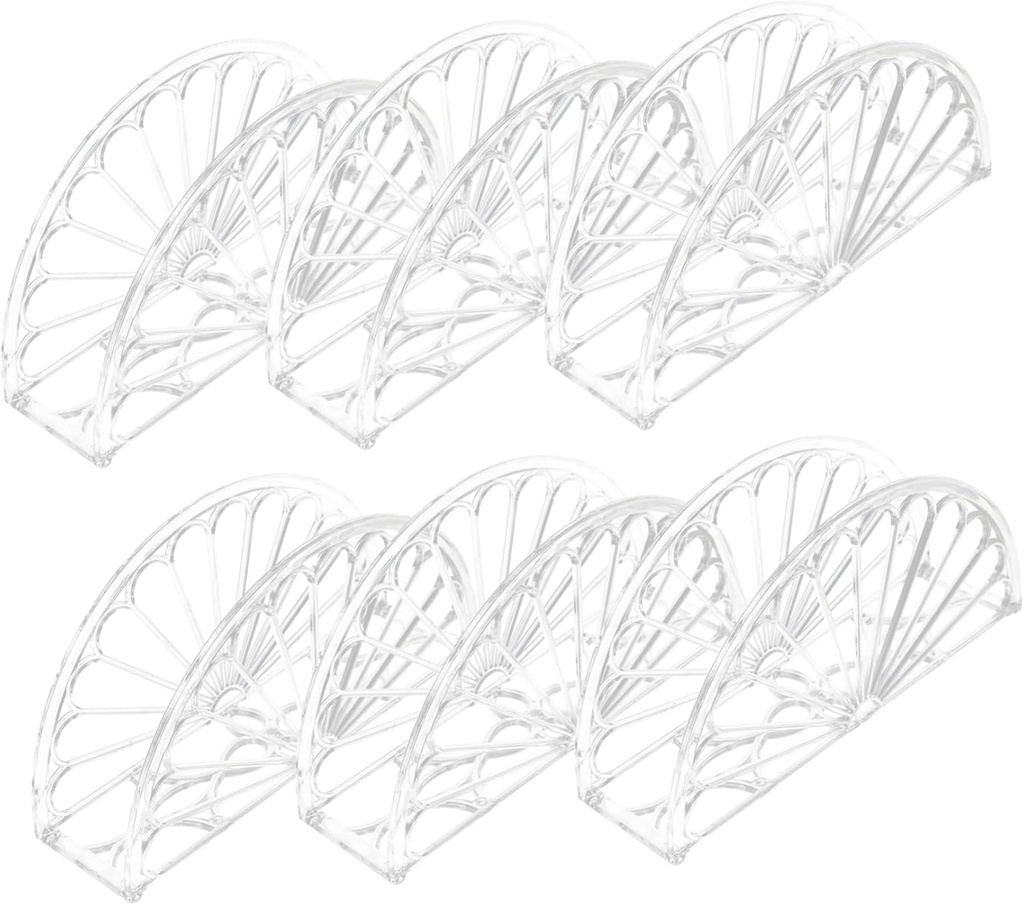 IMIKEYA 6pcs Modern Napkin Holders for Guest Home Decor Napkin Holder for Table Tray