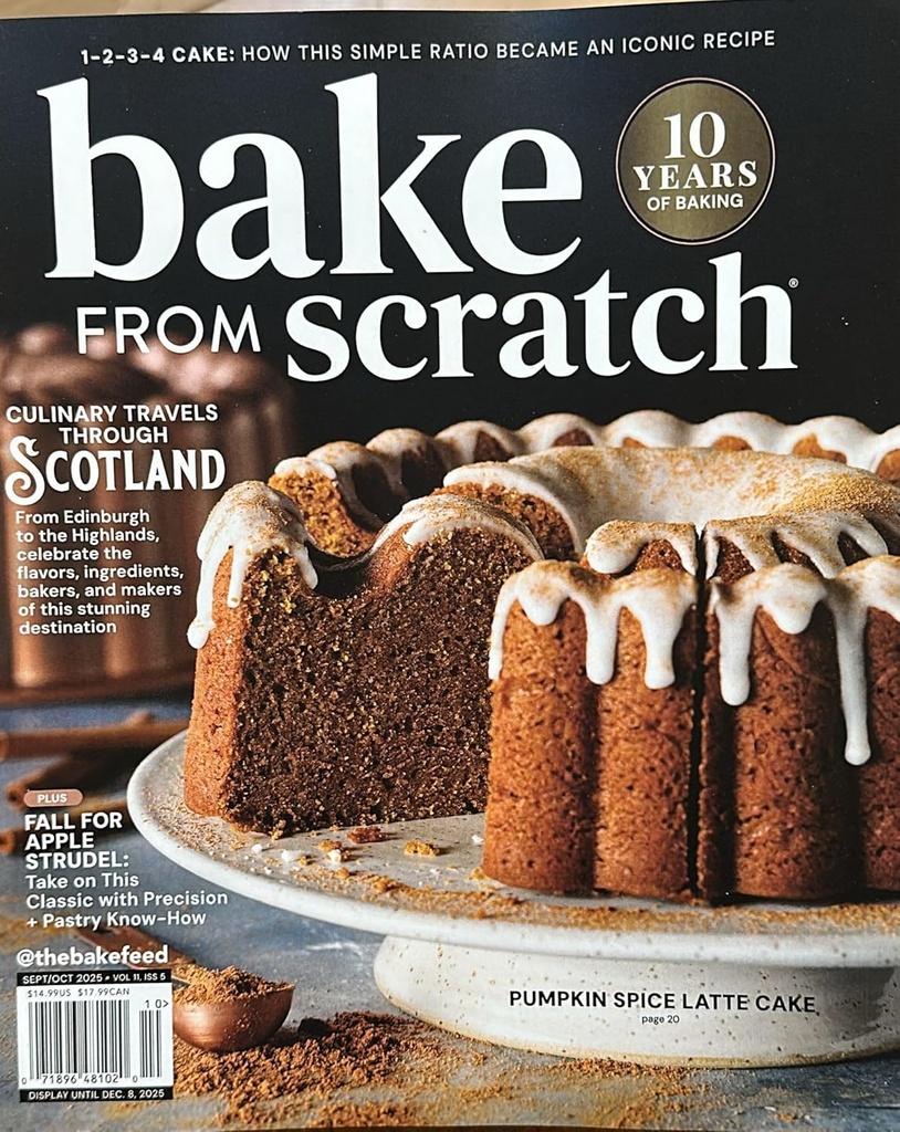 Tote Bag +Bake From Scratch Magazine September October 2025