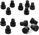 Stove Grate Rubber Feet for Samsung - W10919249 Range Grate Rubber Feet Replacement for Samsung Kitchenaid Maytag Whirlpool, Samsung Stove Parts NX58J5600SG NX58M6630SS NX58F5500SS (14 Pack)