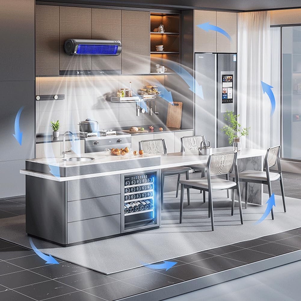 Outfany Cooling Ace Fan, Sherum Cooling Ace Portable Air Conditioner Fans, 2025 New Upgraded Rechargeable Air Conditioner, Portable Silent with 3 Speeds, for Bedroom Office Home