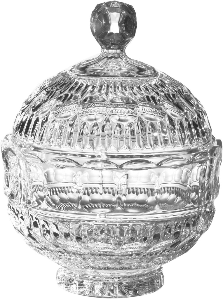 Fifth Avenue Crystal Princeton Cookie/Candy Jar with Lid