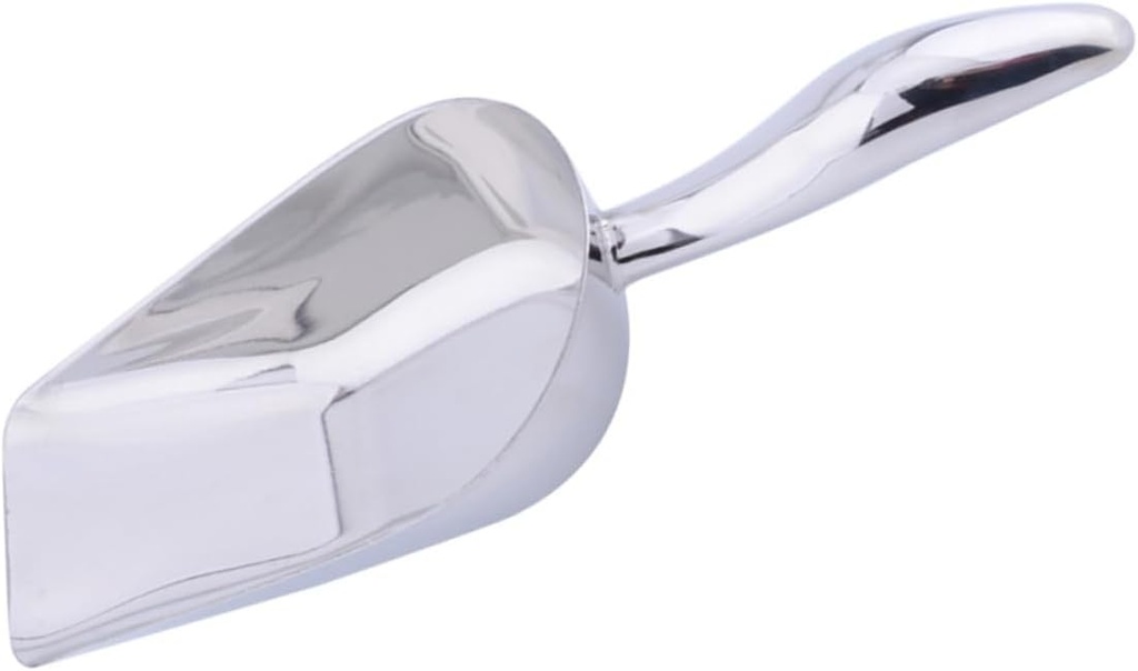 ABOOFAN Elegant Stainless Steel Ice Scoop Holder Versatile Food Scooper for Bar Party Wedding